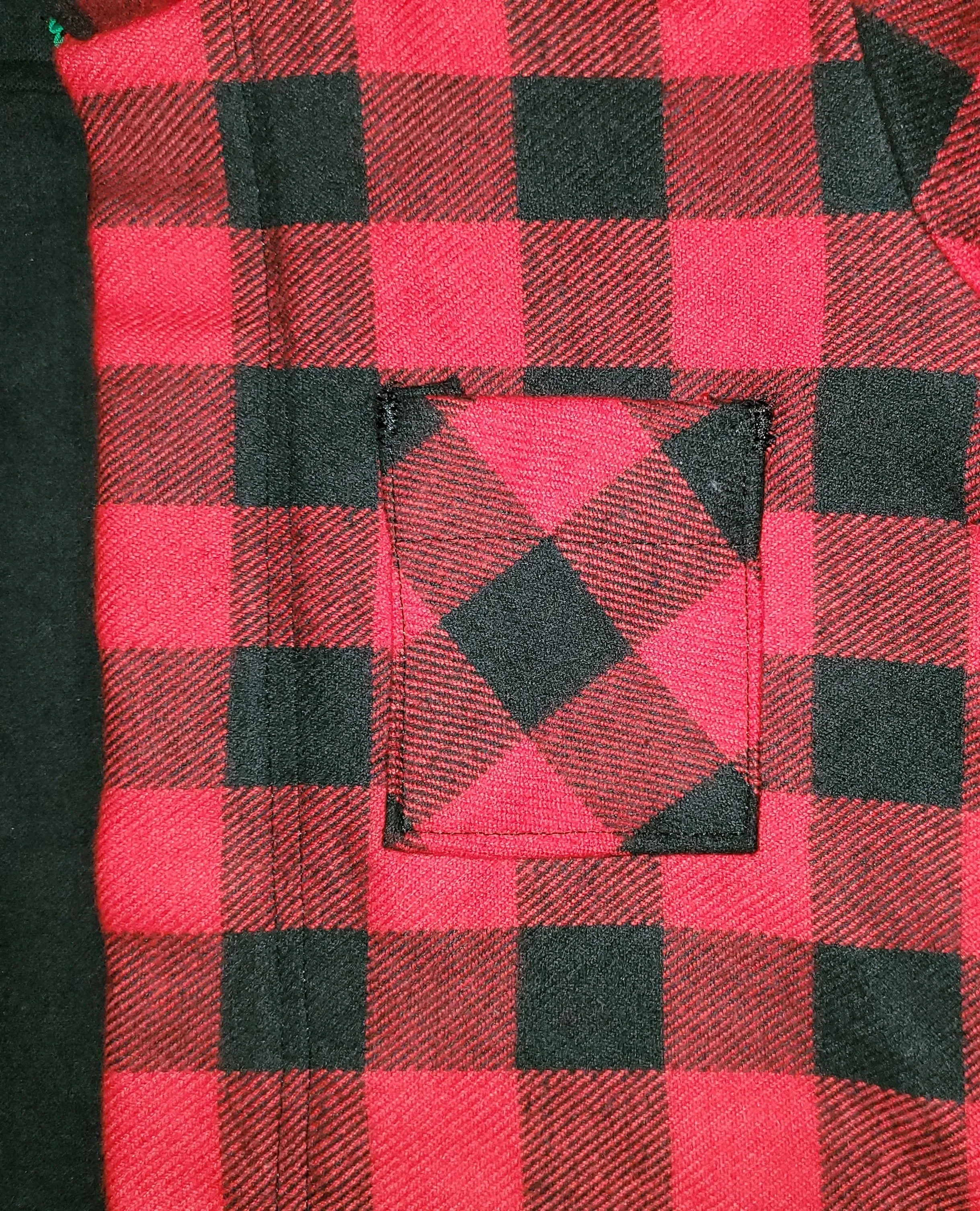 Hooded Lined Flannel Shirt
