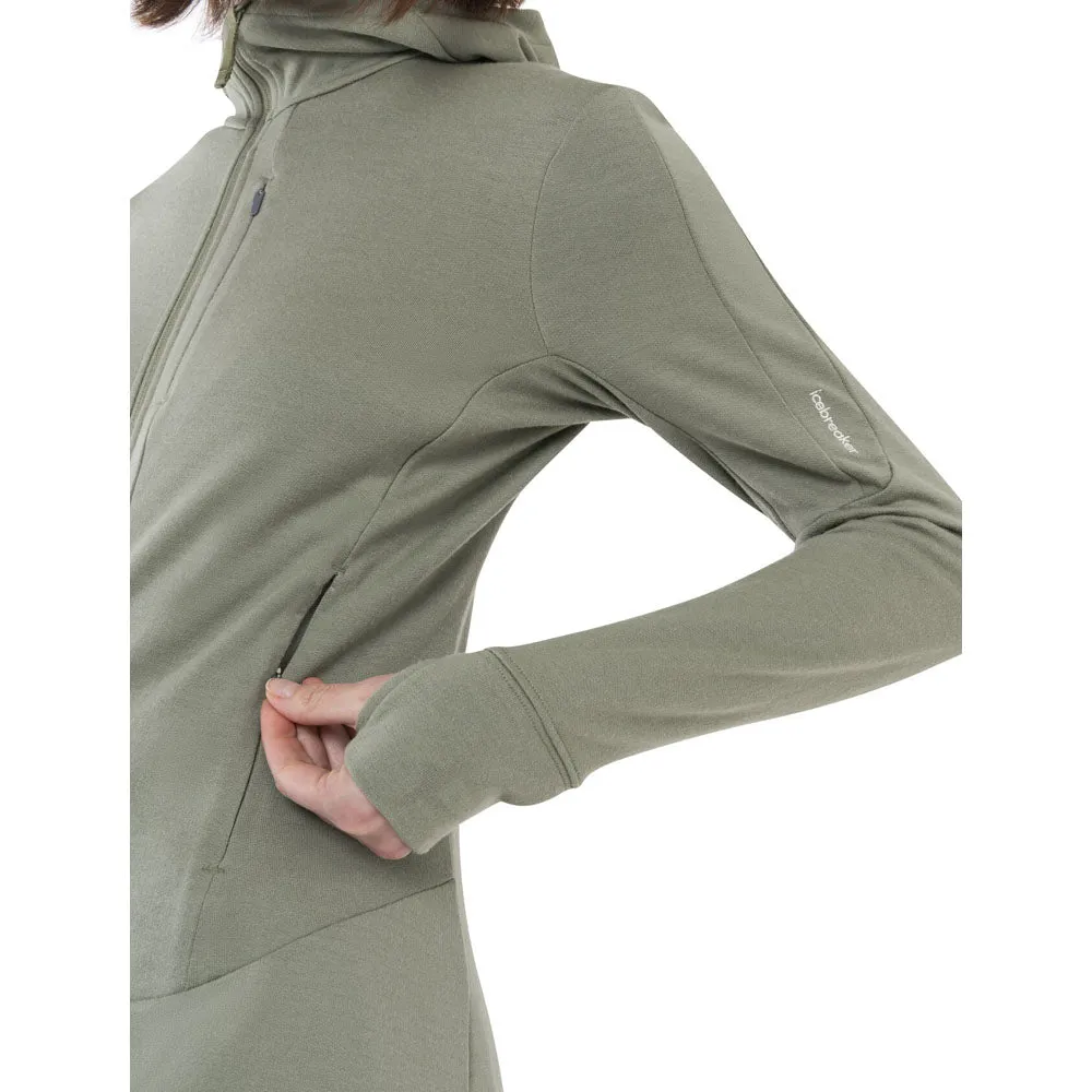 Icebreaker Merino 260 Quantum IV LS Zip Hoodie Women’s