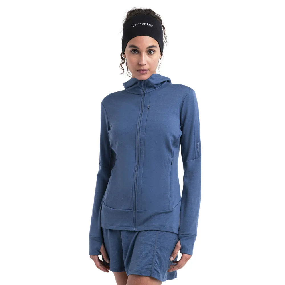 Icebreaker Merino 260 Quantum IV LS Zip Hoodie Women’s