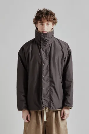 is-ness × Y(dot) BY NORDISK Reversible Fleece Jacket - Beige/Brown