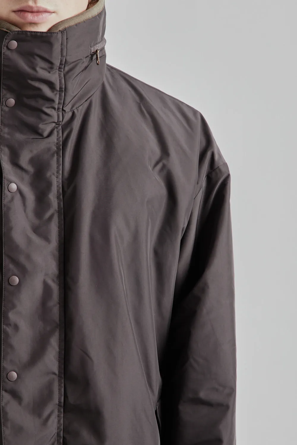 is-ness × Y(dot) BY NORDISK Reversible Fleece Jacket - Beige/Brown