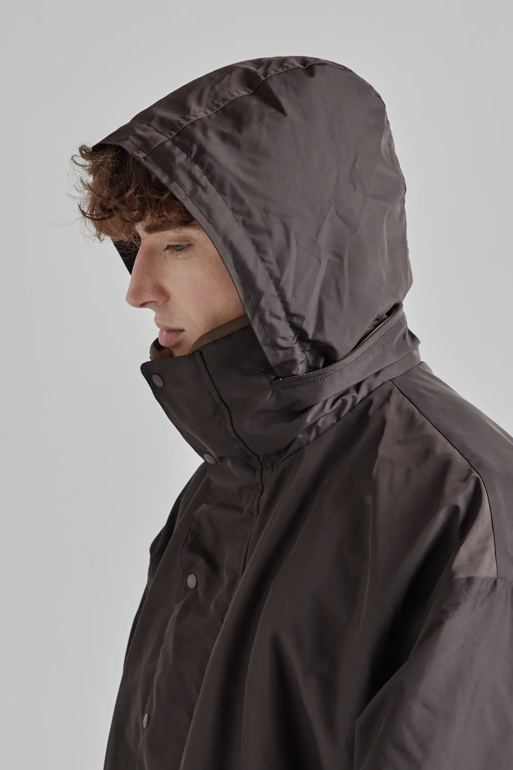 is-ness × Y(dot) BY NORDISK Reversible Fleece Jacket - Beige/Brown
