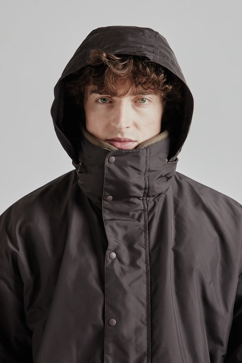 is-ness × Y(dot) BY NORDISK Reversible Fleece Jacket - Beige/Brown