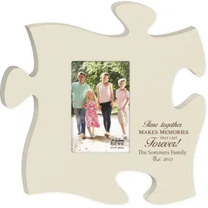 Ivory 4x6 Puzzle Frame