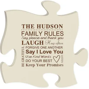 Ivory Puzzle Plaque