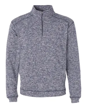 J America Cosmic Fleece Quarter Zip Pullover Sweatshirt