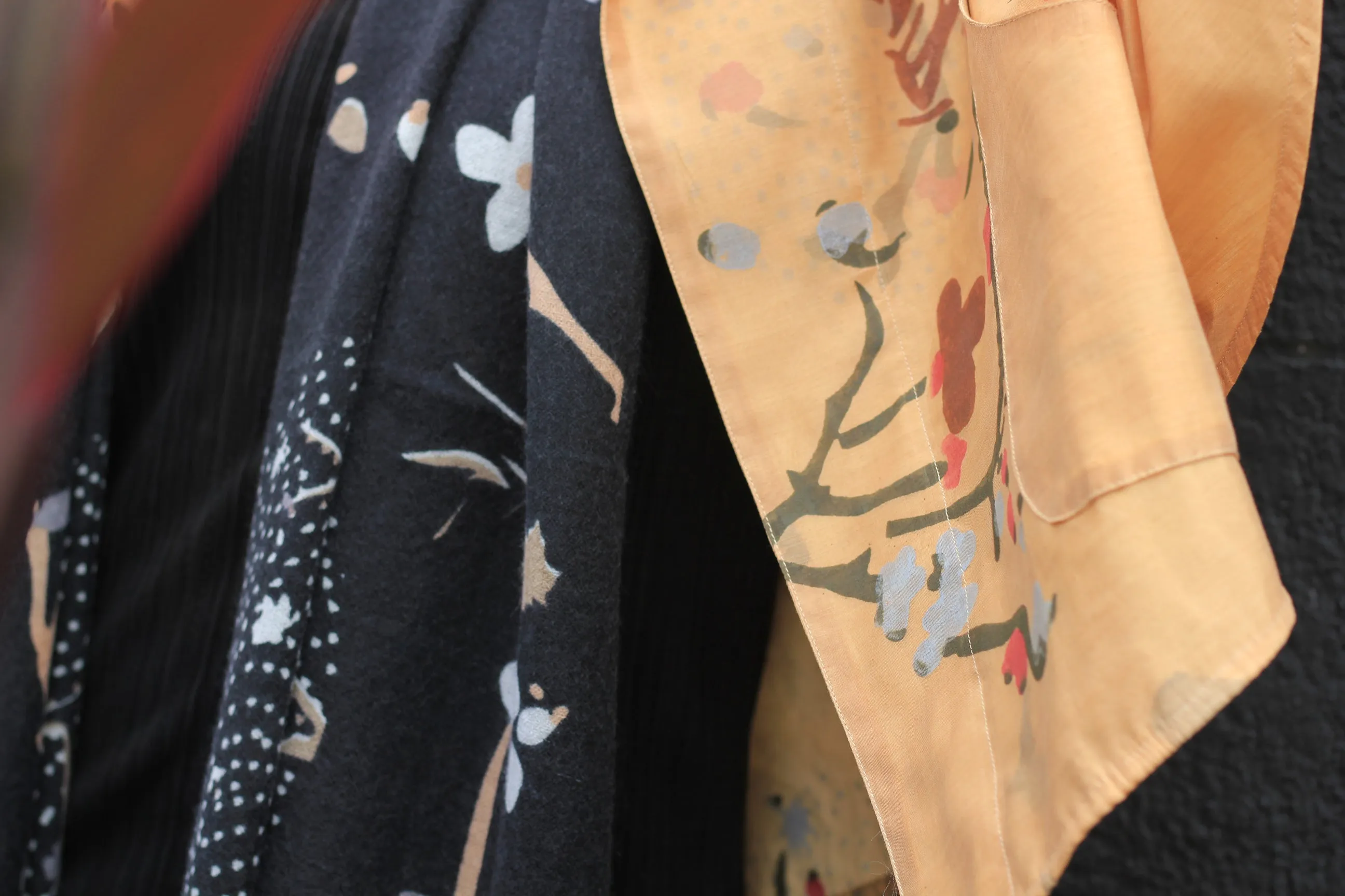 JACKET - ZEN GARDEN CHANDERI [COTTON-SILK MIX] BLOCK PRINTED BEIGE