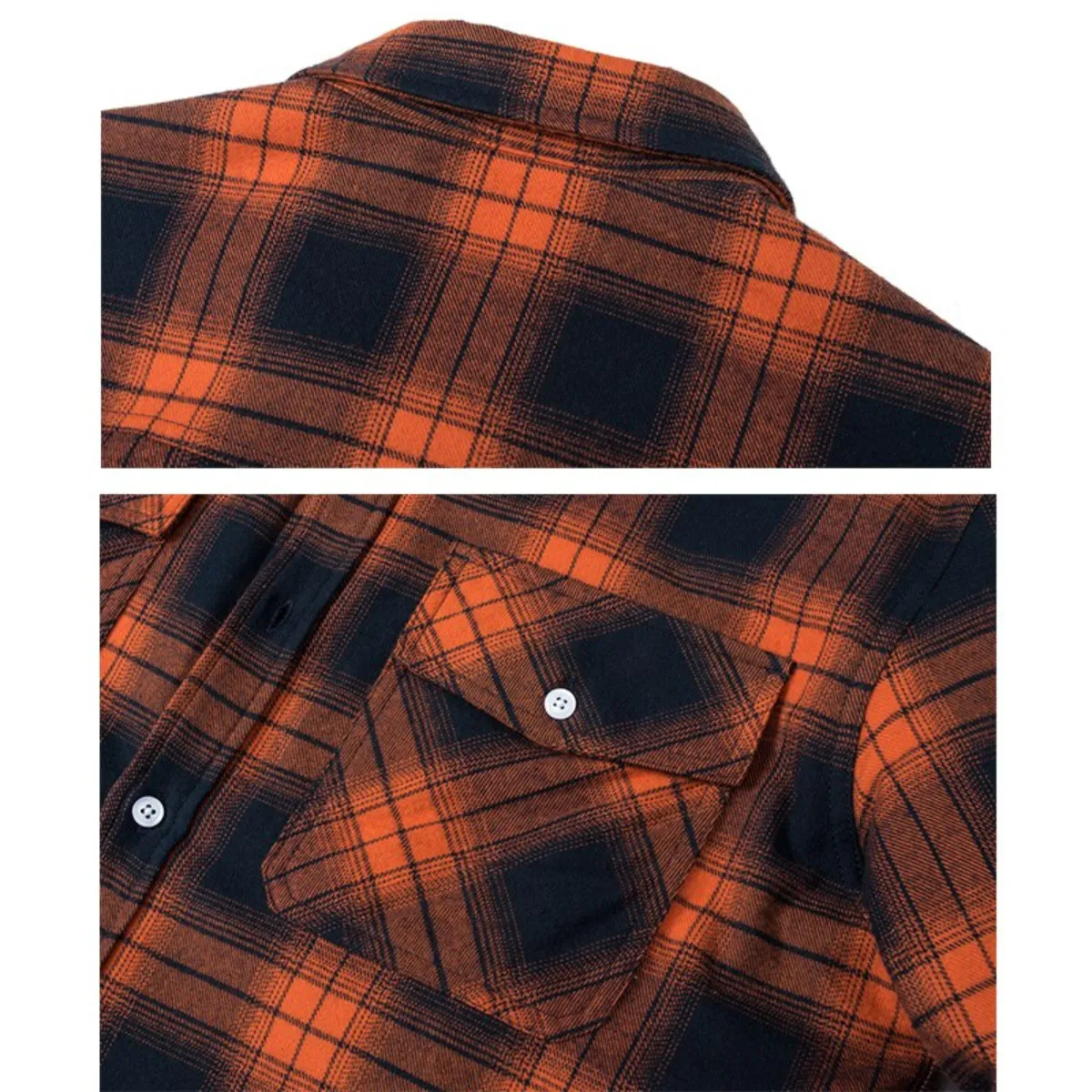 Jona - Checked Fleece Lined Jacket for Men
