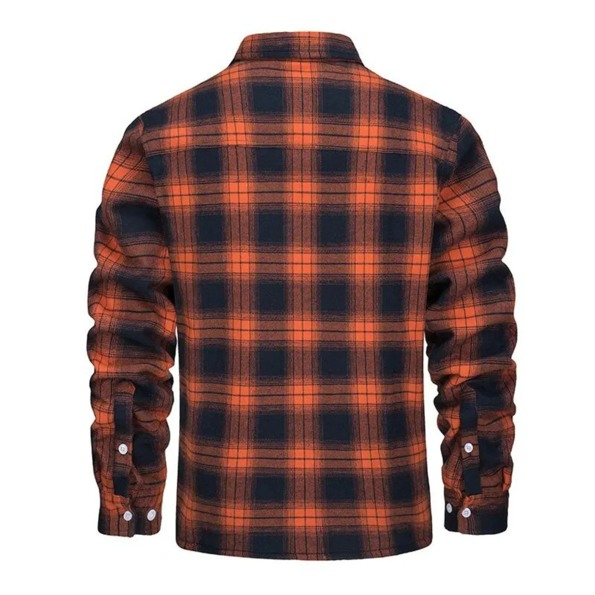 Jona - Checked Fleece Lined Jacket for Men