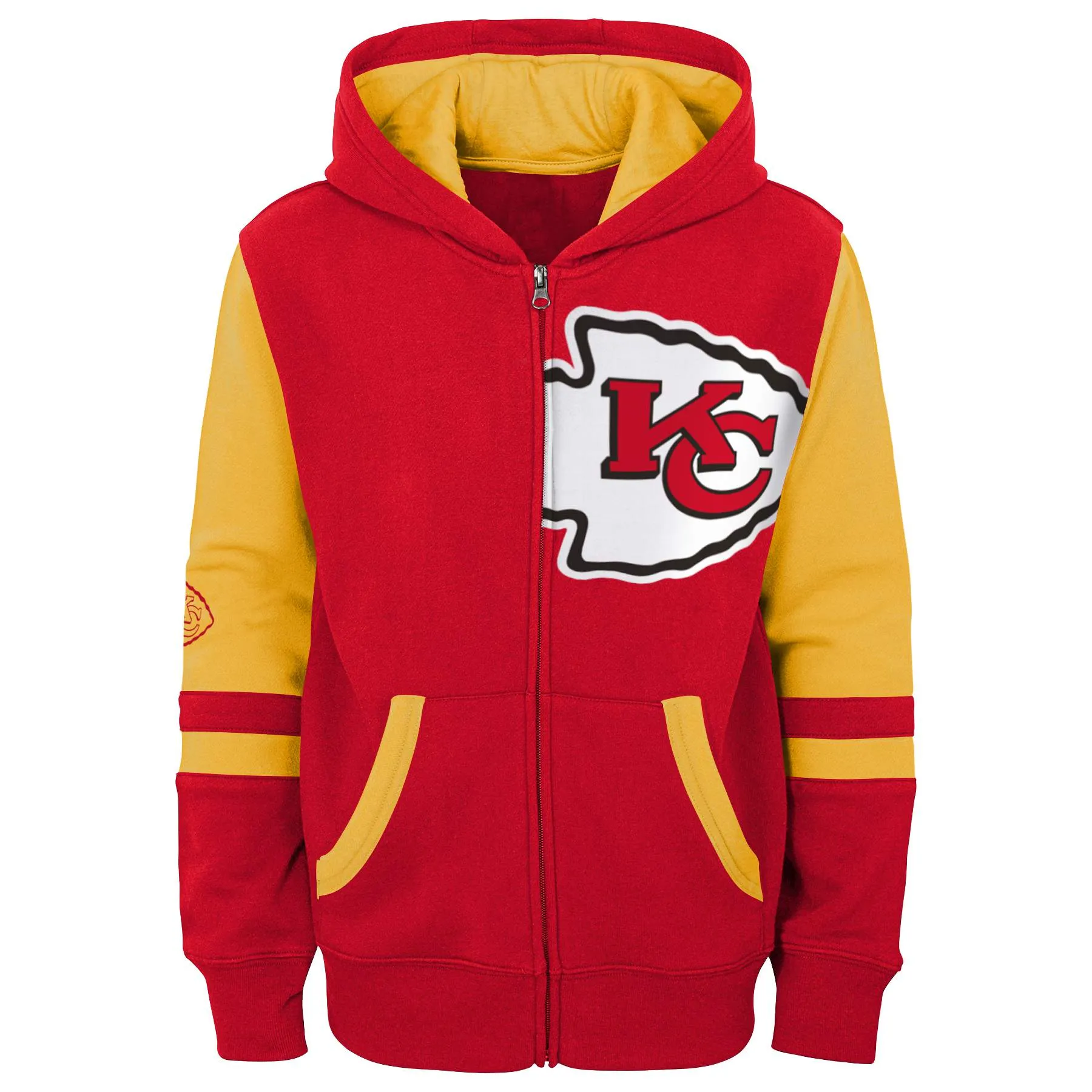 KC Chiefs Zip Up Sweatshirt