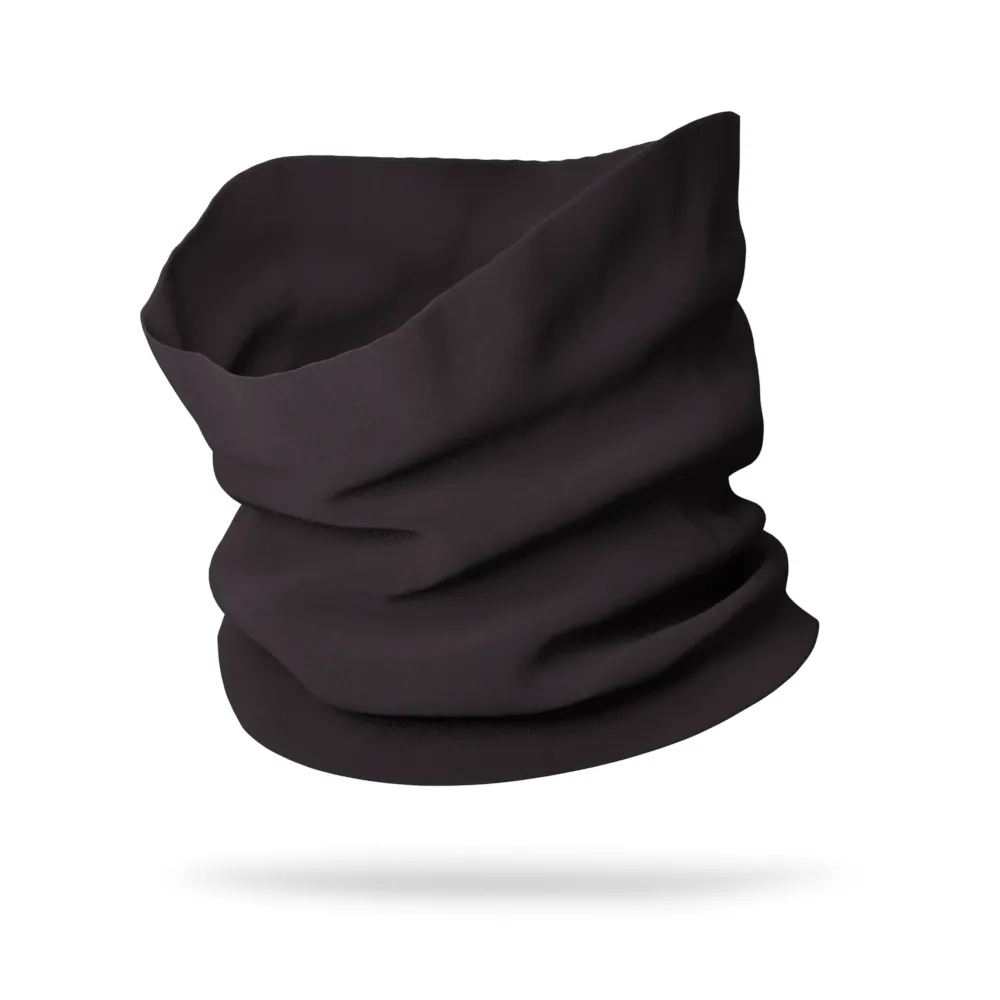 KIDS Fleece Solid Color Single Layer Performance Neck Gaiter Face Mask (12" Length)