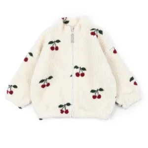 Konges Sløjd - Jody teddy jacket - Cherry