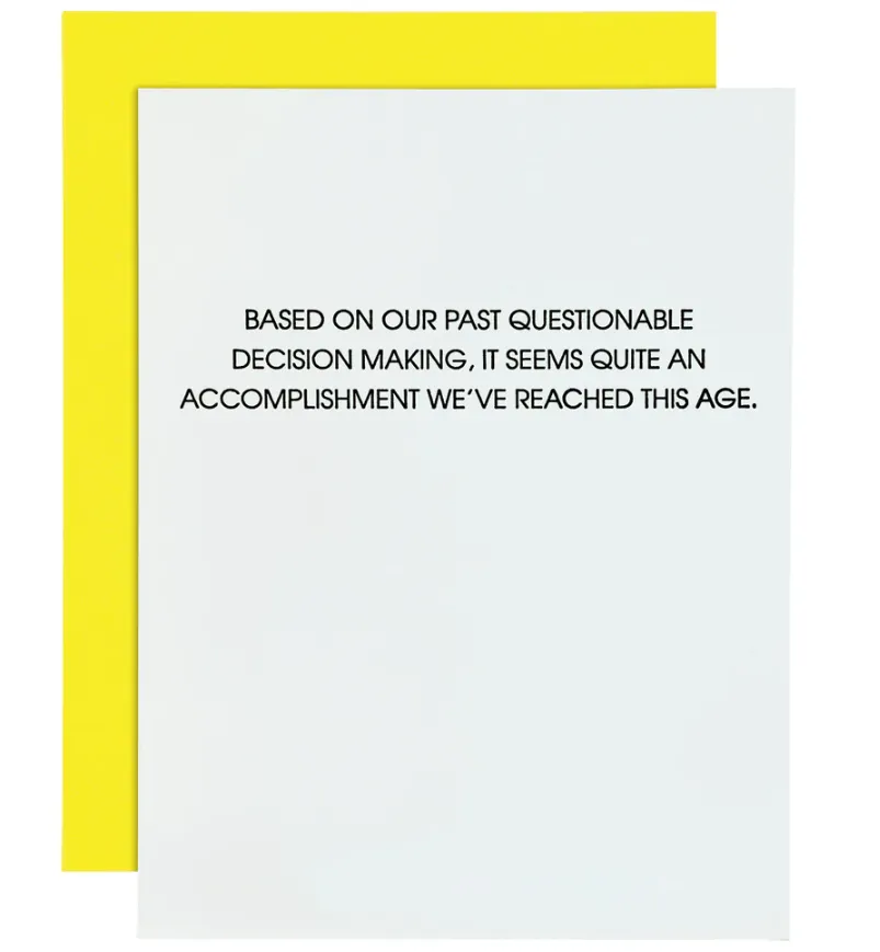 Letterpress Card