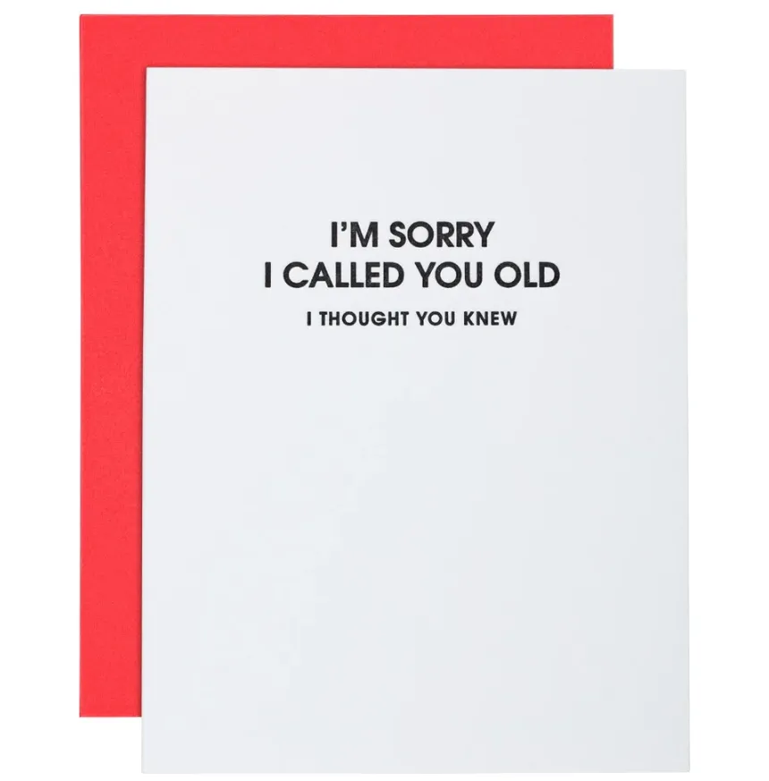 Letterpress Card