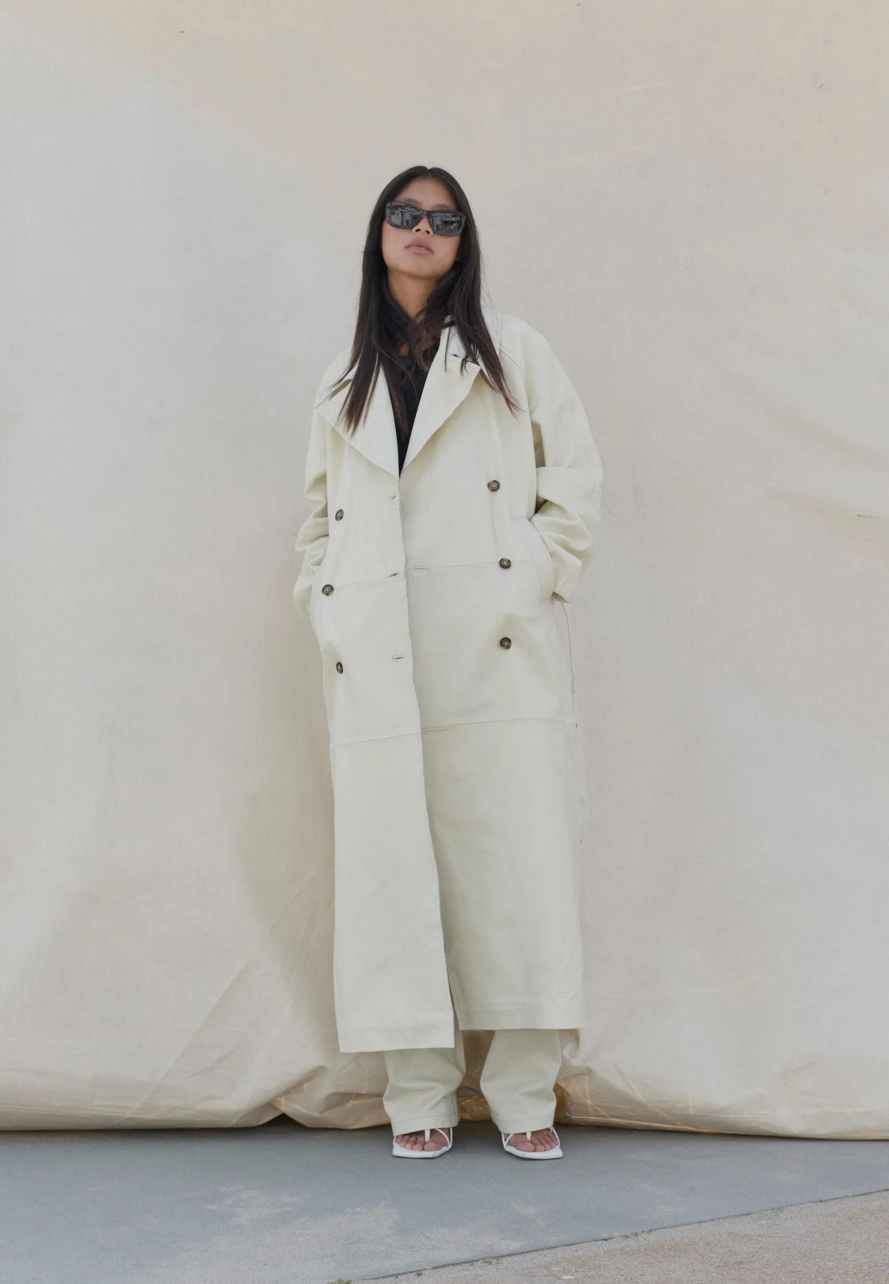 Lunar Leather Coat