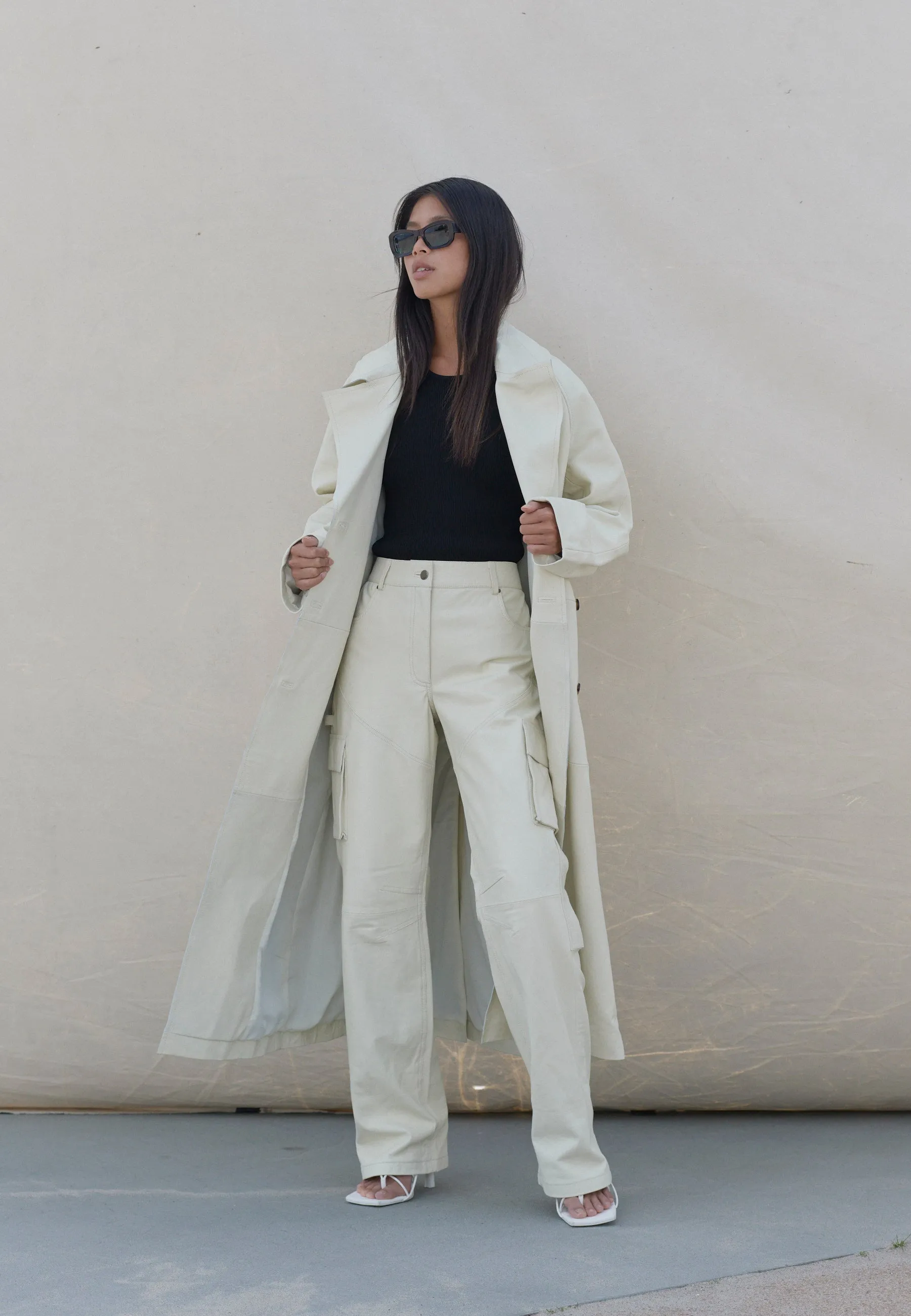 Lunar Leather Coat