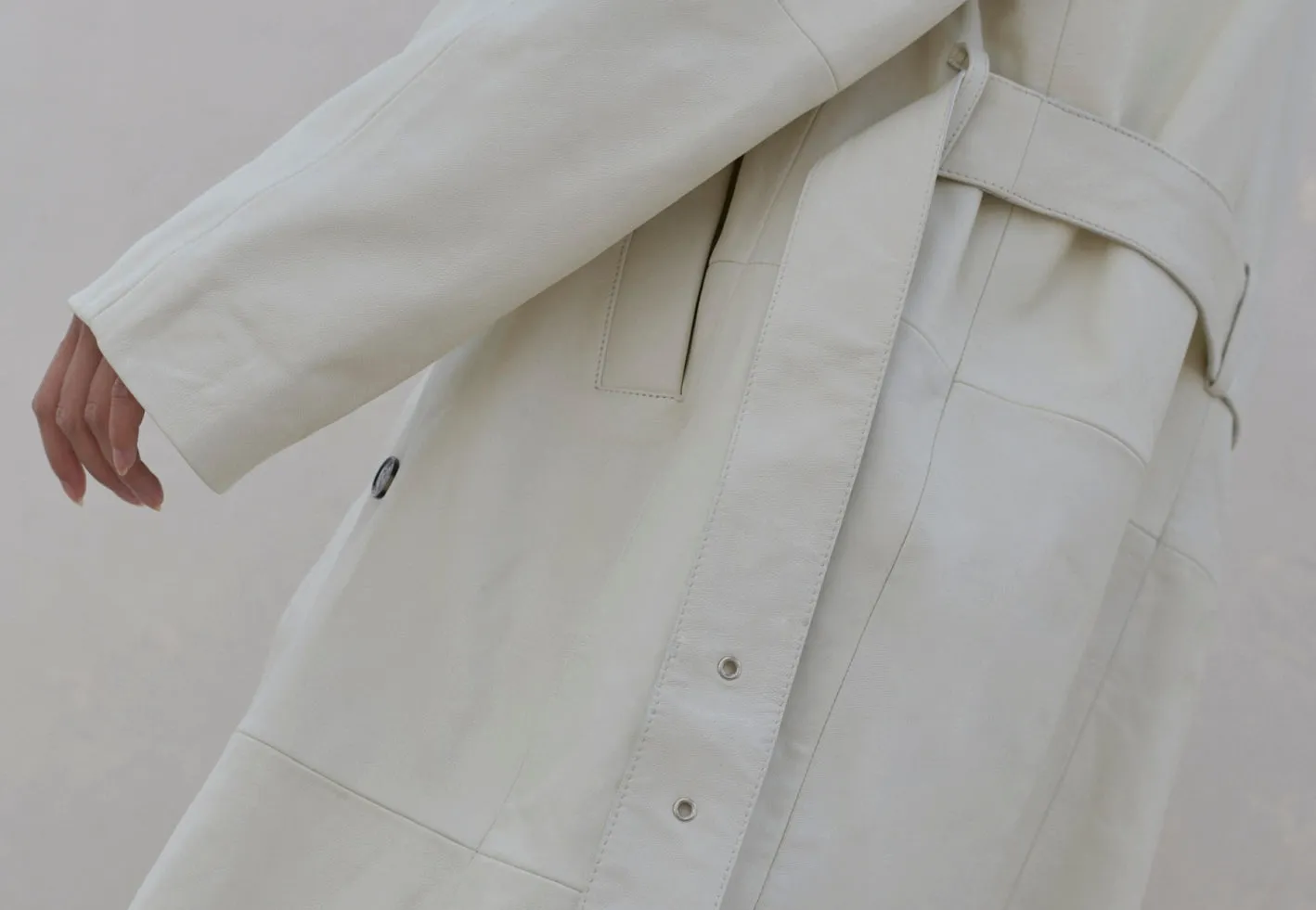 Lunar Leather Coat