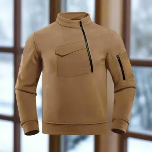 Men - Tactical Fleece Jacket - Warm & Durable - Outdoor Adventure Gear