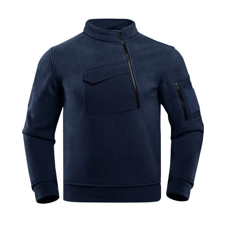 Men - Tactical Fleece Jacket - Warm & Durable - Outdoor Adventure Gear