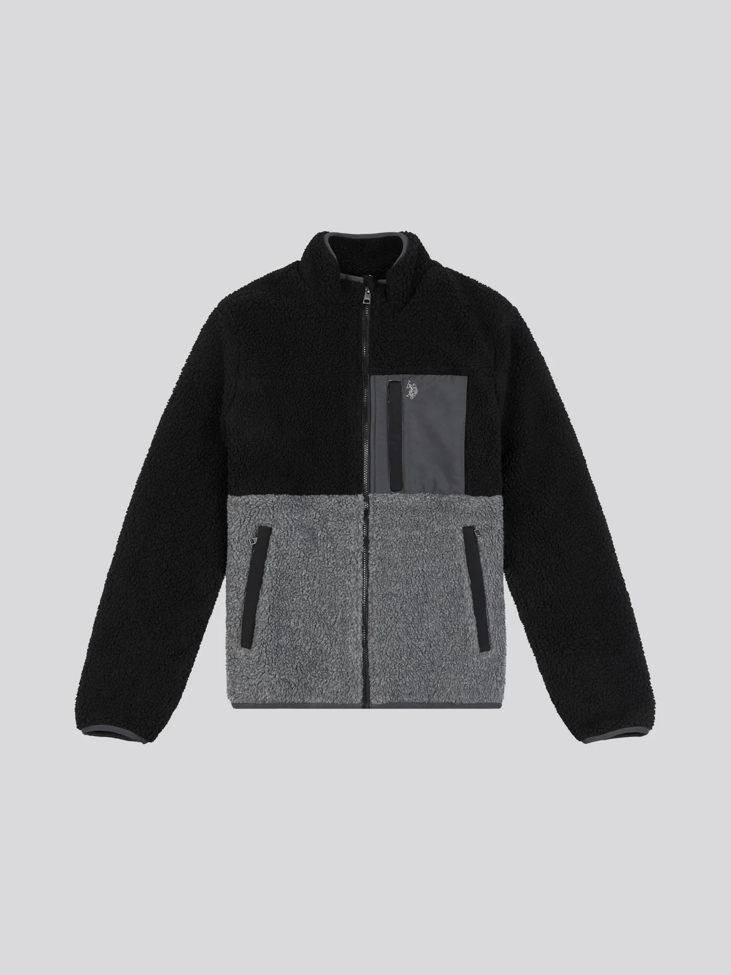 Mens Borg Fleece in Black