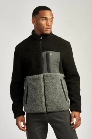 Mens Borg Fleece in Black