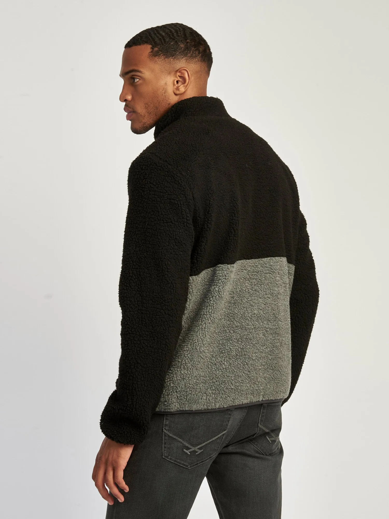 Mens Borg Fleece in Black