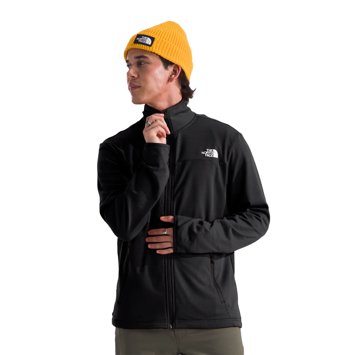 Men's Cedar Trail Grid Fleece Full Zip
