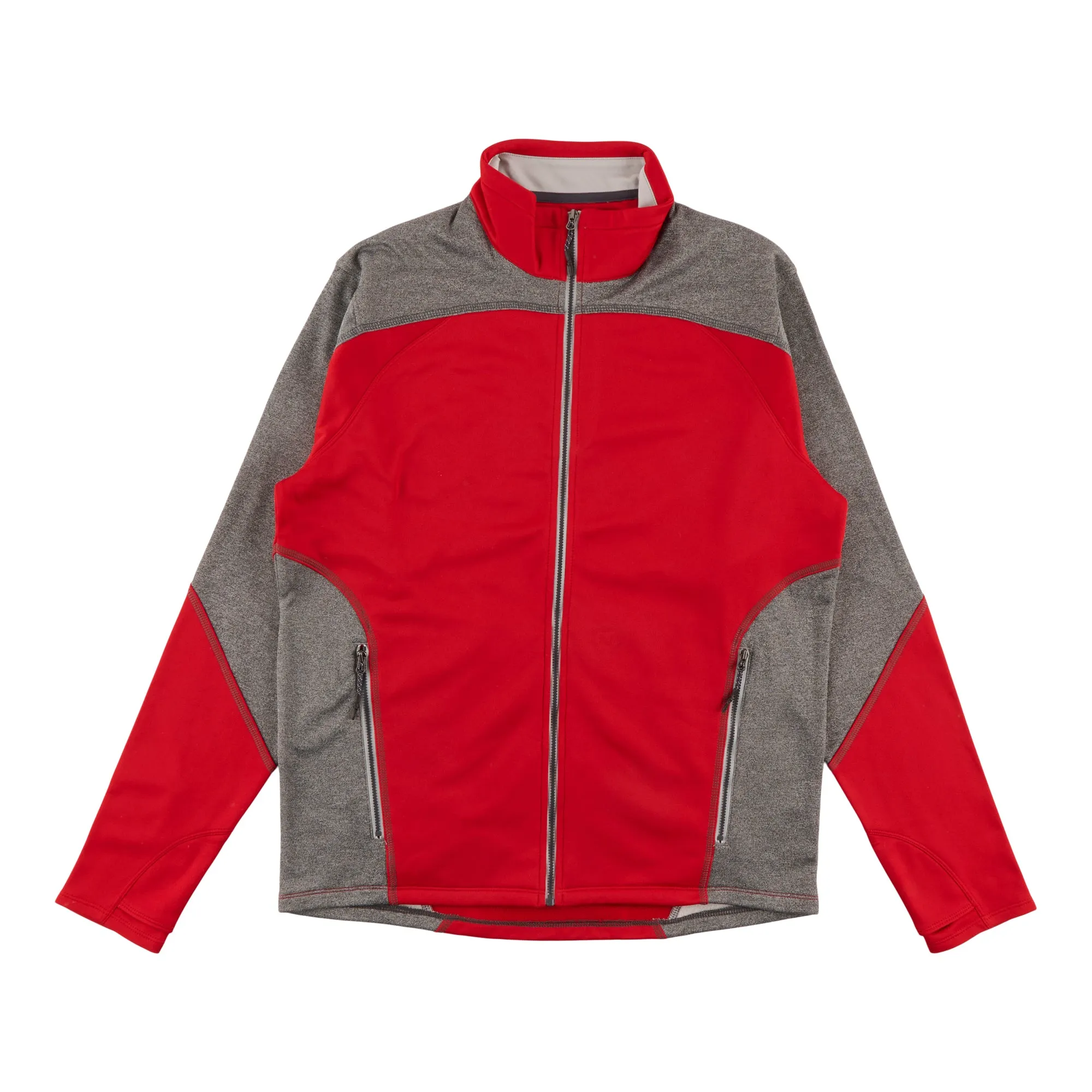 Men's Light Fleece Zip Up Jacket