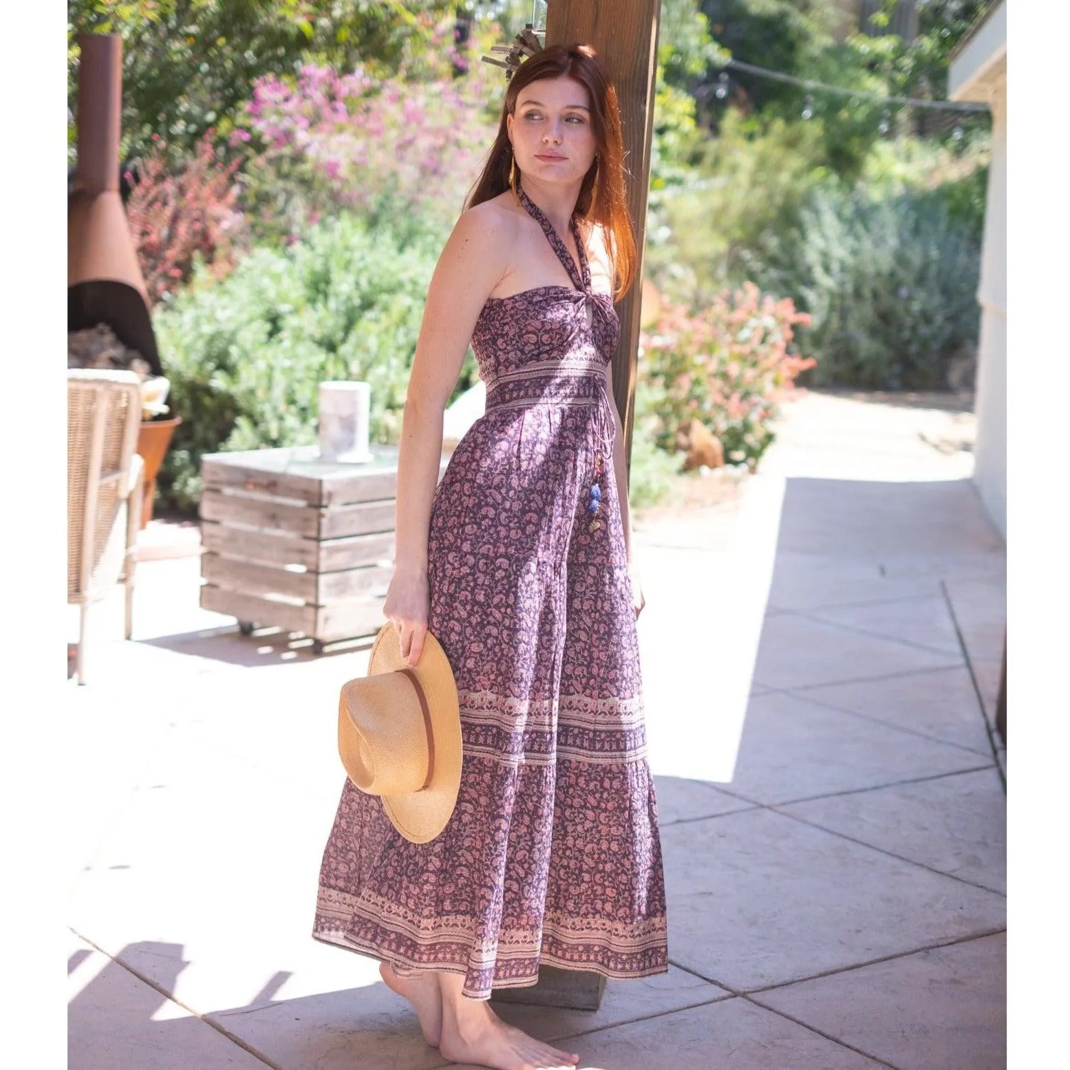 Metallic Alex Maxi Dress