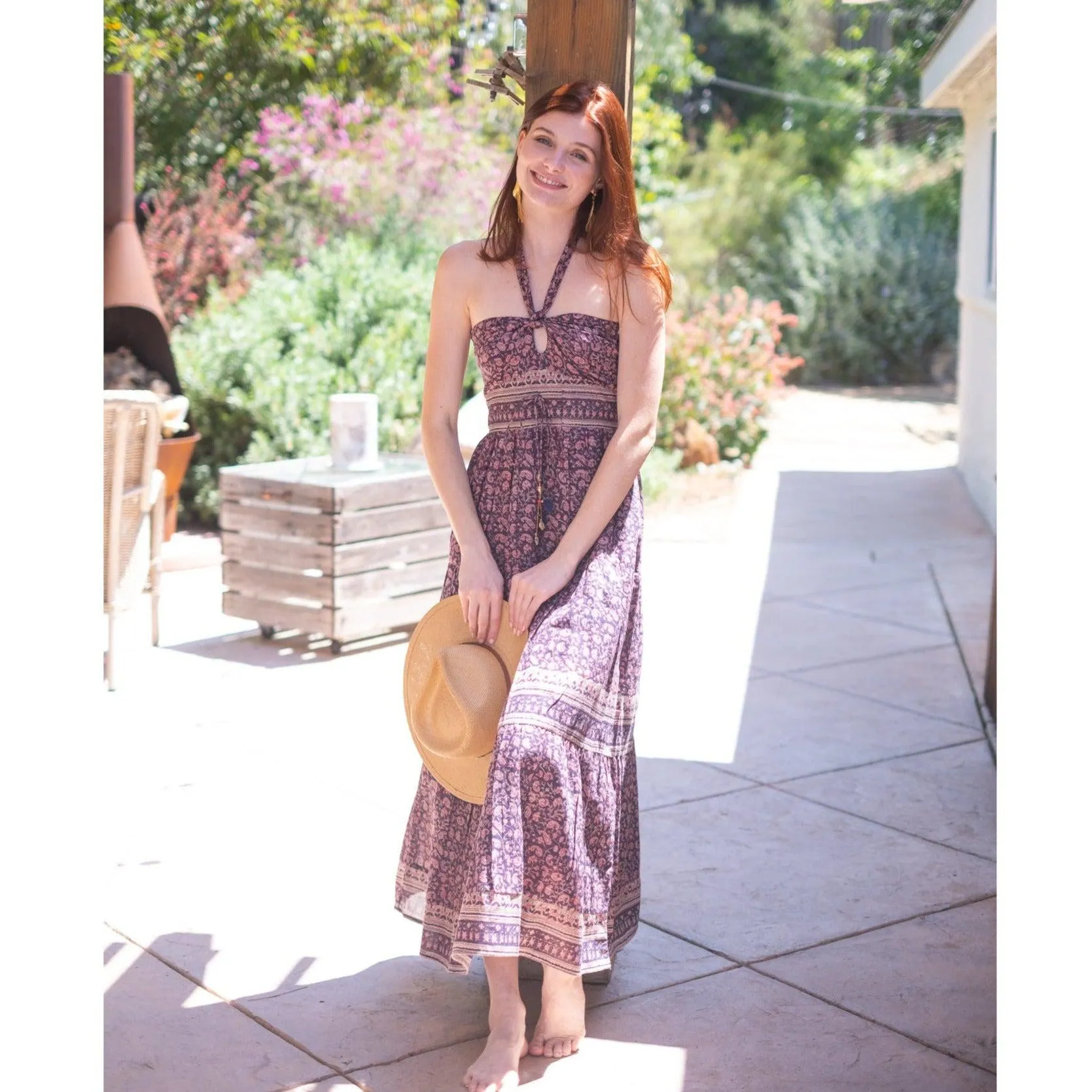 Metallic Alex Maxi Dress