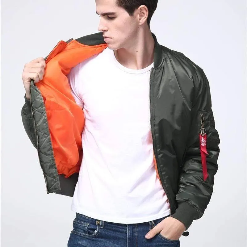Military Flight Bomber Jacket