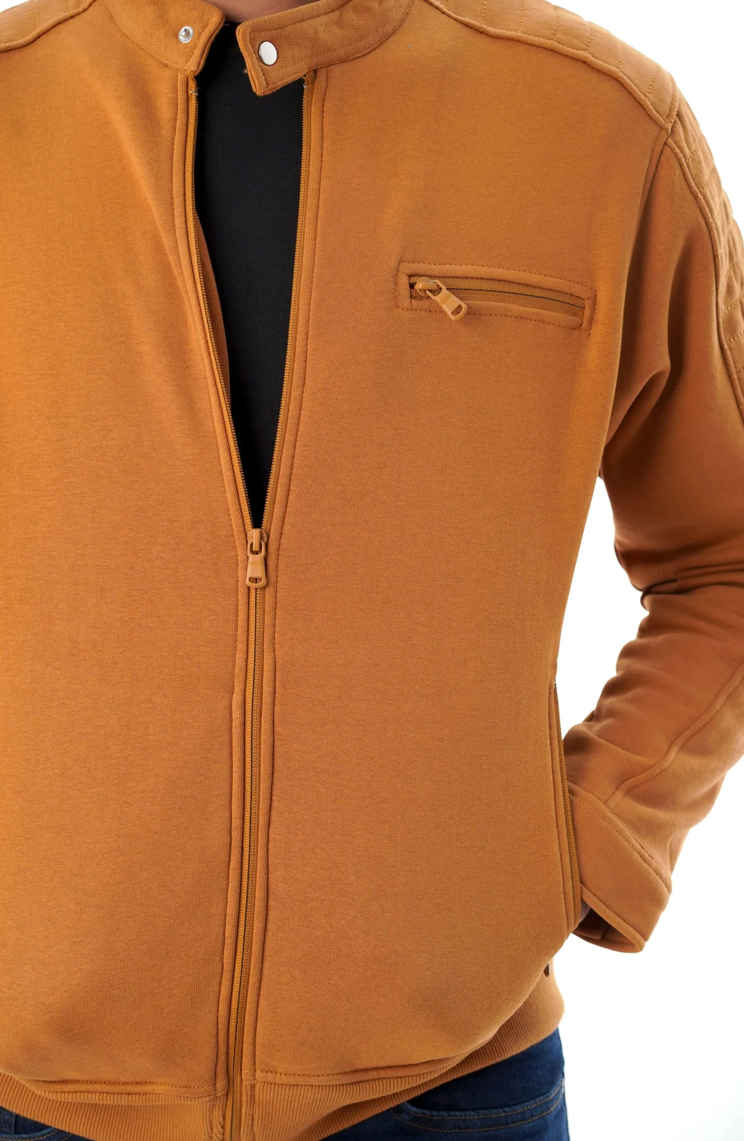 Mock Neck Jacket
