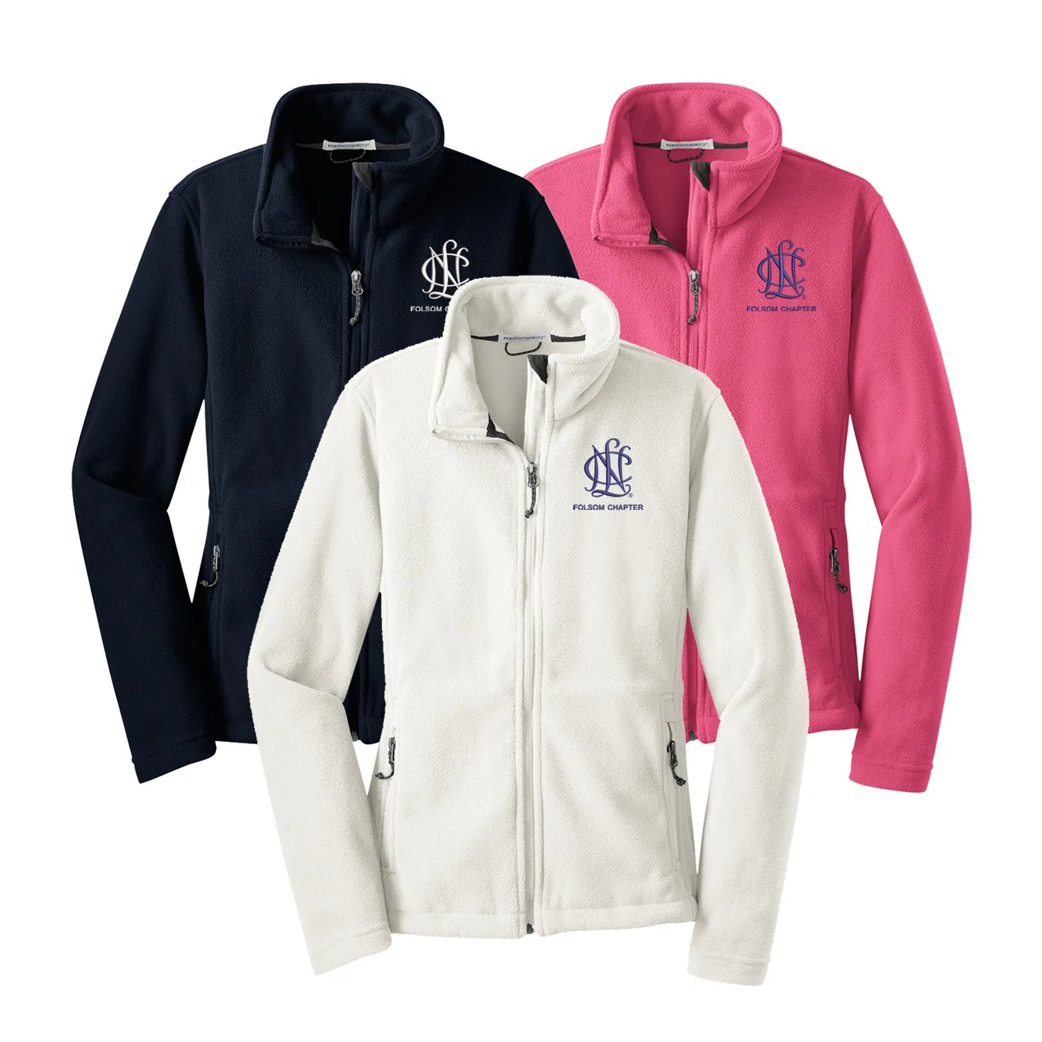National Charity League Fleece Jacket - Folsom Chapter