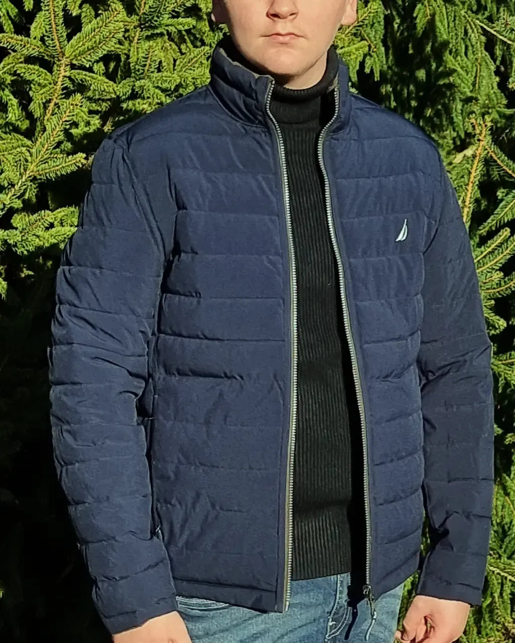 Nautica Men's Reversible Quilted Jacket - Boutique