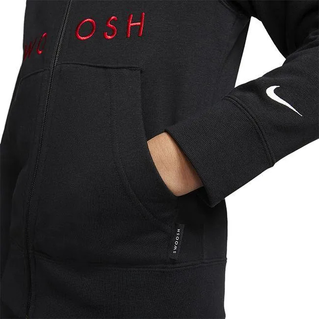 Nike Kids Sportswear Swoosh Hoodie Black White