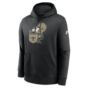 Nike Men's NFL New Orleans Saints Rewind Club Logo Hoodie
