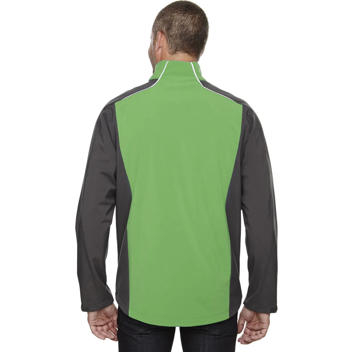 North End Men's Valley Green Terrain Colorblock with Embossed Print