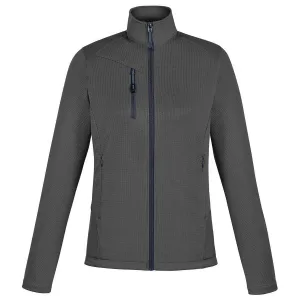 North End Women's Carbon Trace Printed Fleece Jacket
