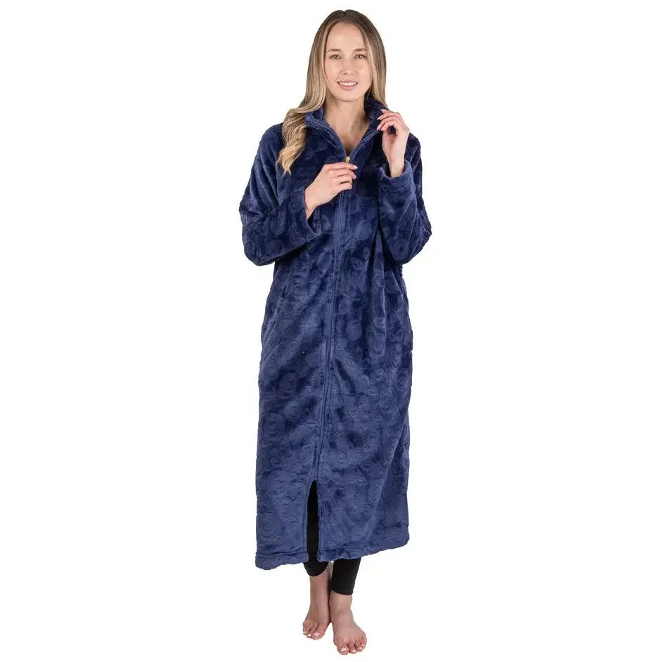 Patricia Embossed 48" Zip Robe