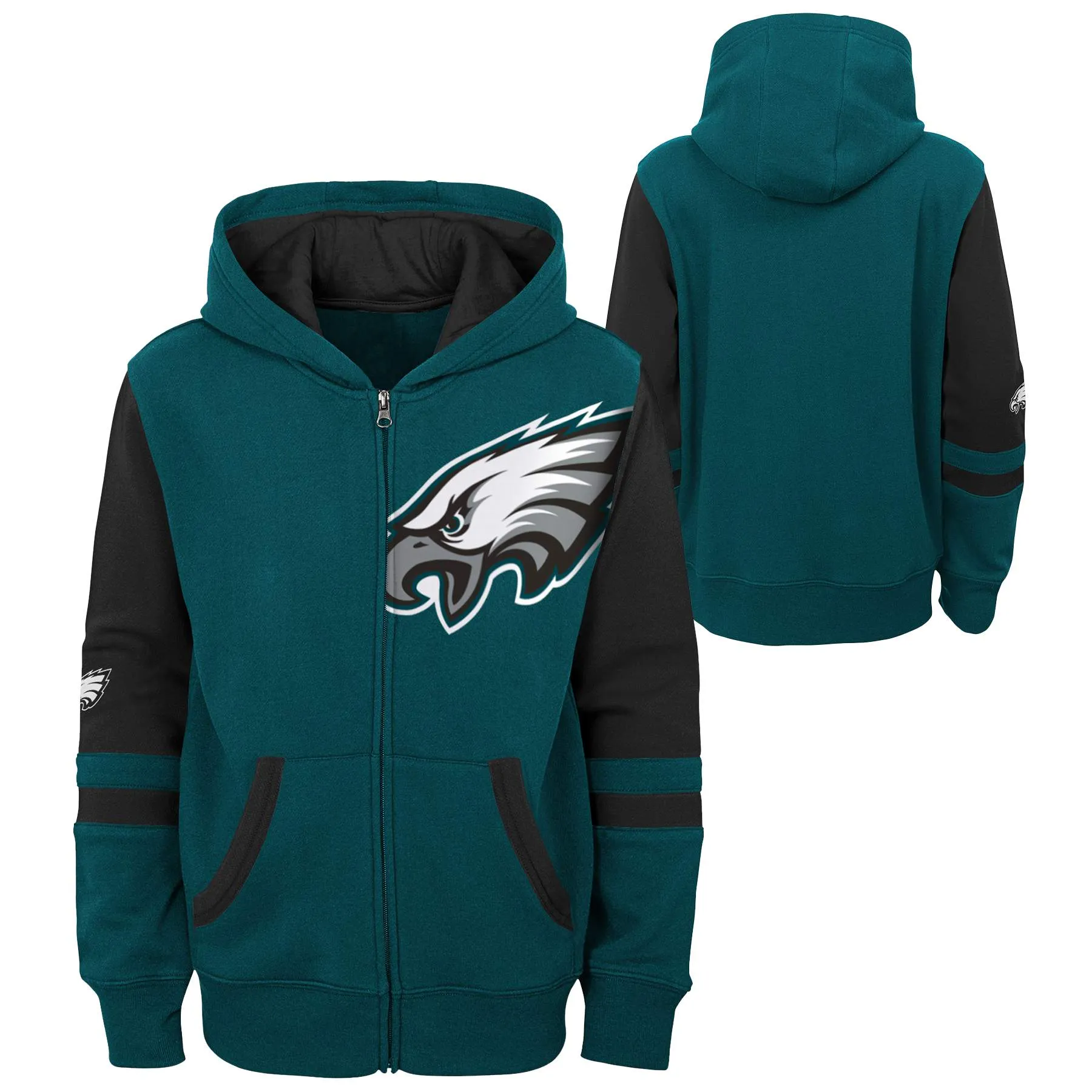 Philadelphia Eagles Zip Up Sweatshirt