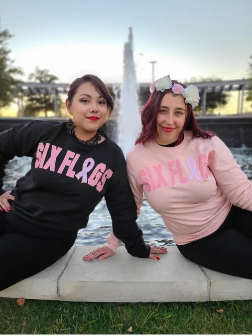 Pink Ribbon Crewneck - Pink