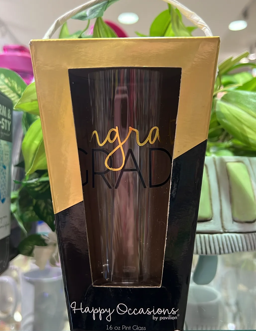 Pint Grad Glass Tumbler