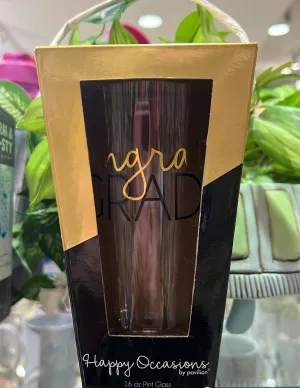 Pint Grad Glass Tumbler