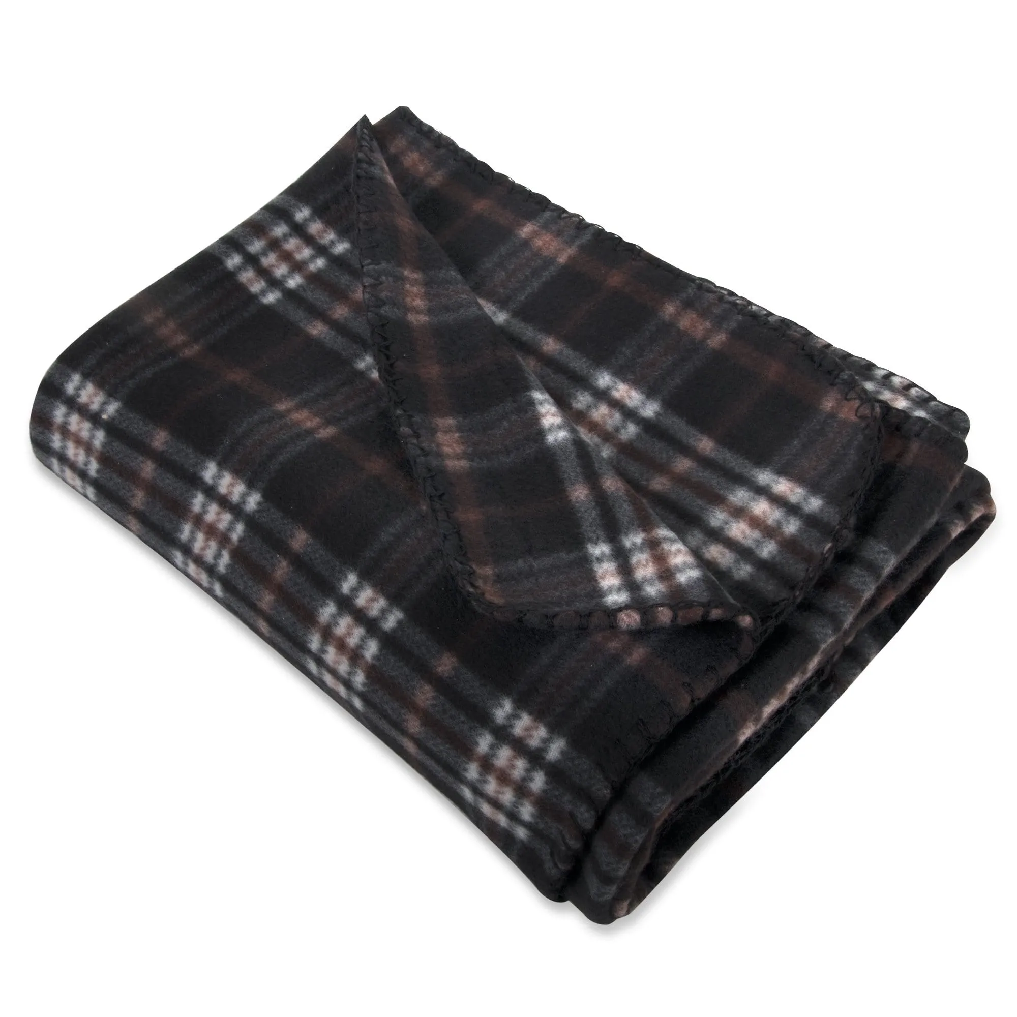 Plaid Fleece Blankets 50" x 60"