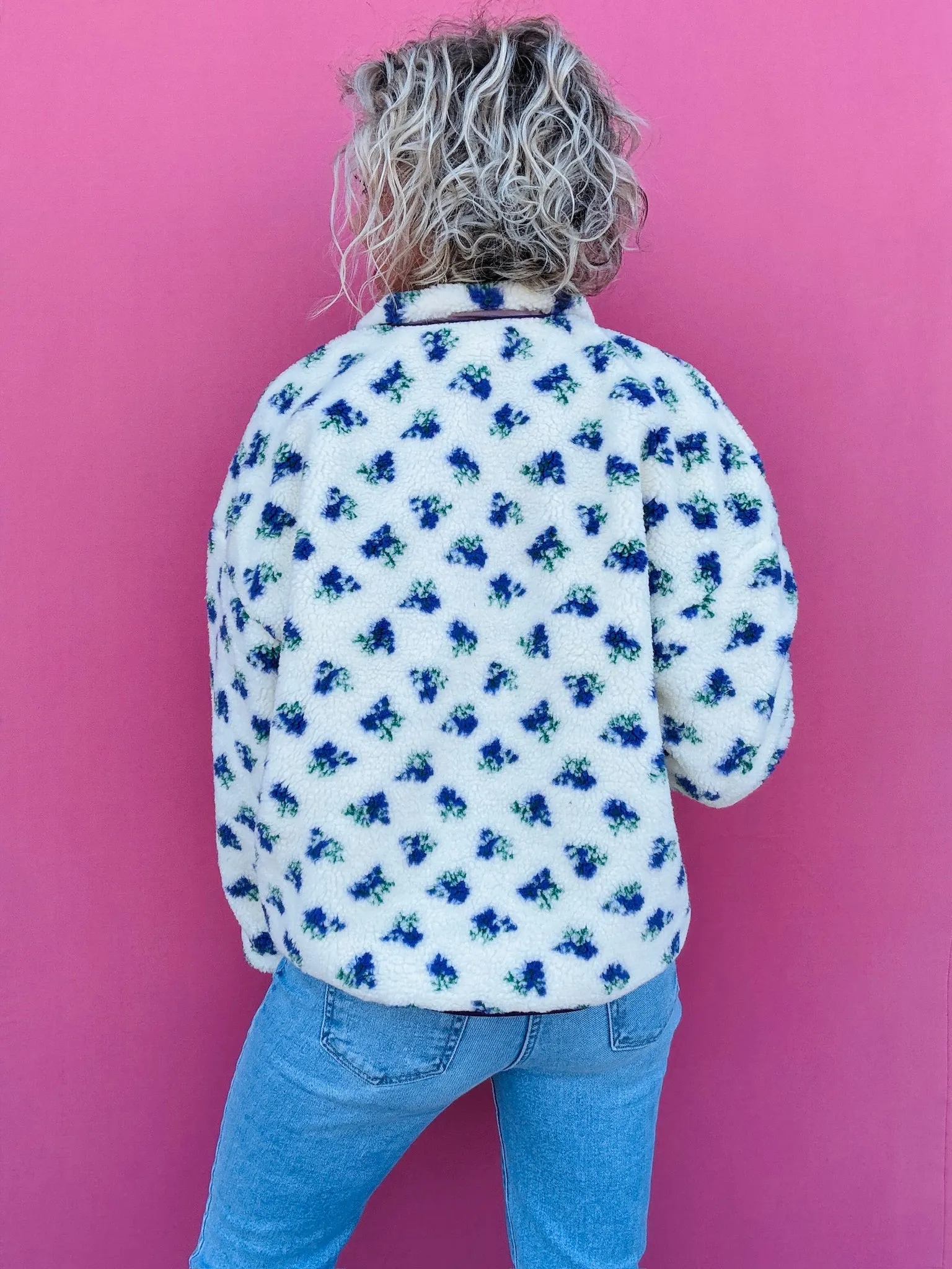 Purple Petunia Fleece