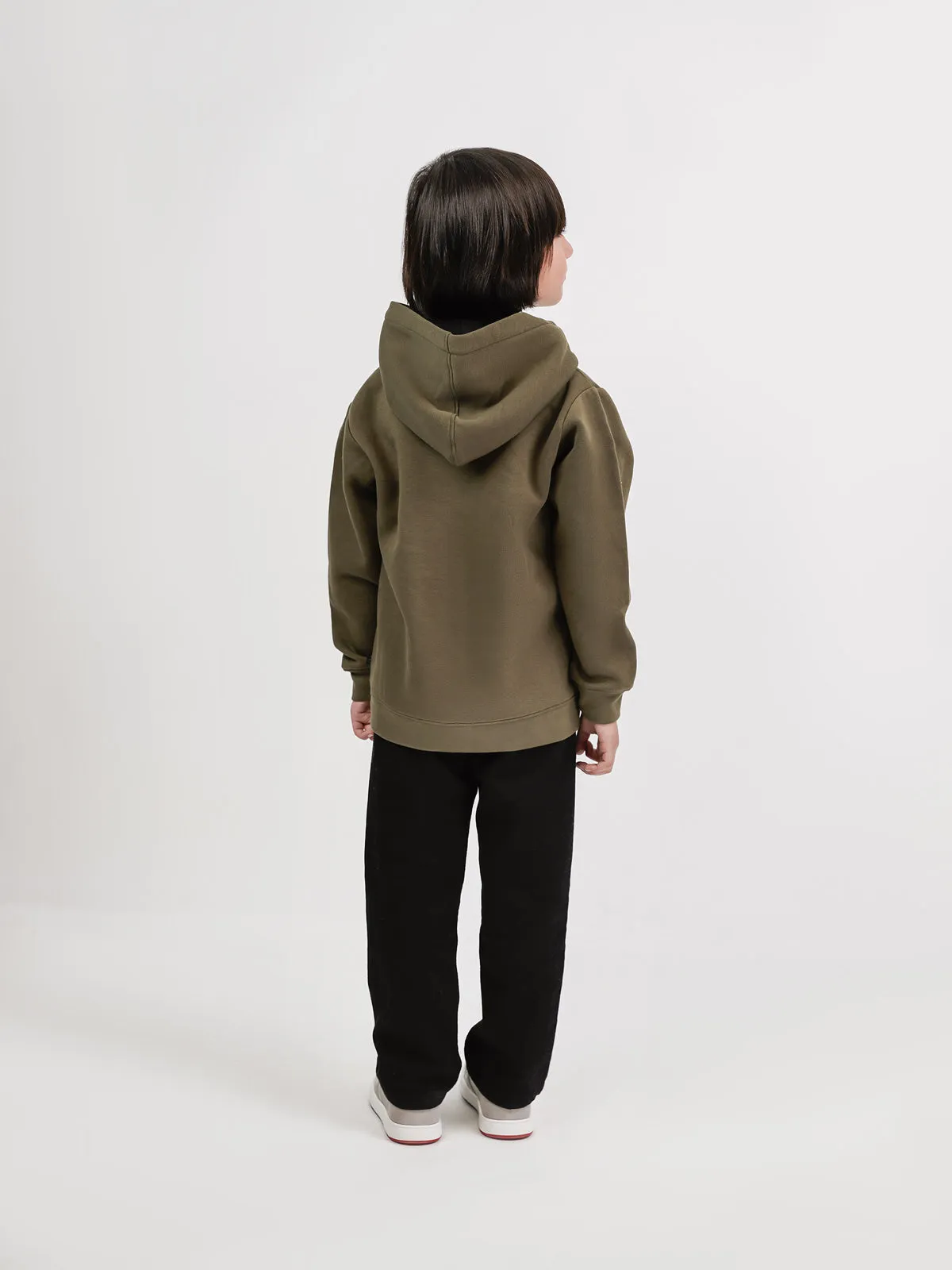 "FLINT" Hoodie with Zip and Pockets