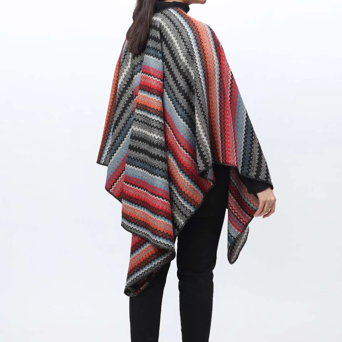 Red Cape Shawl PW9800