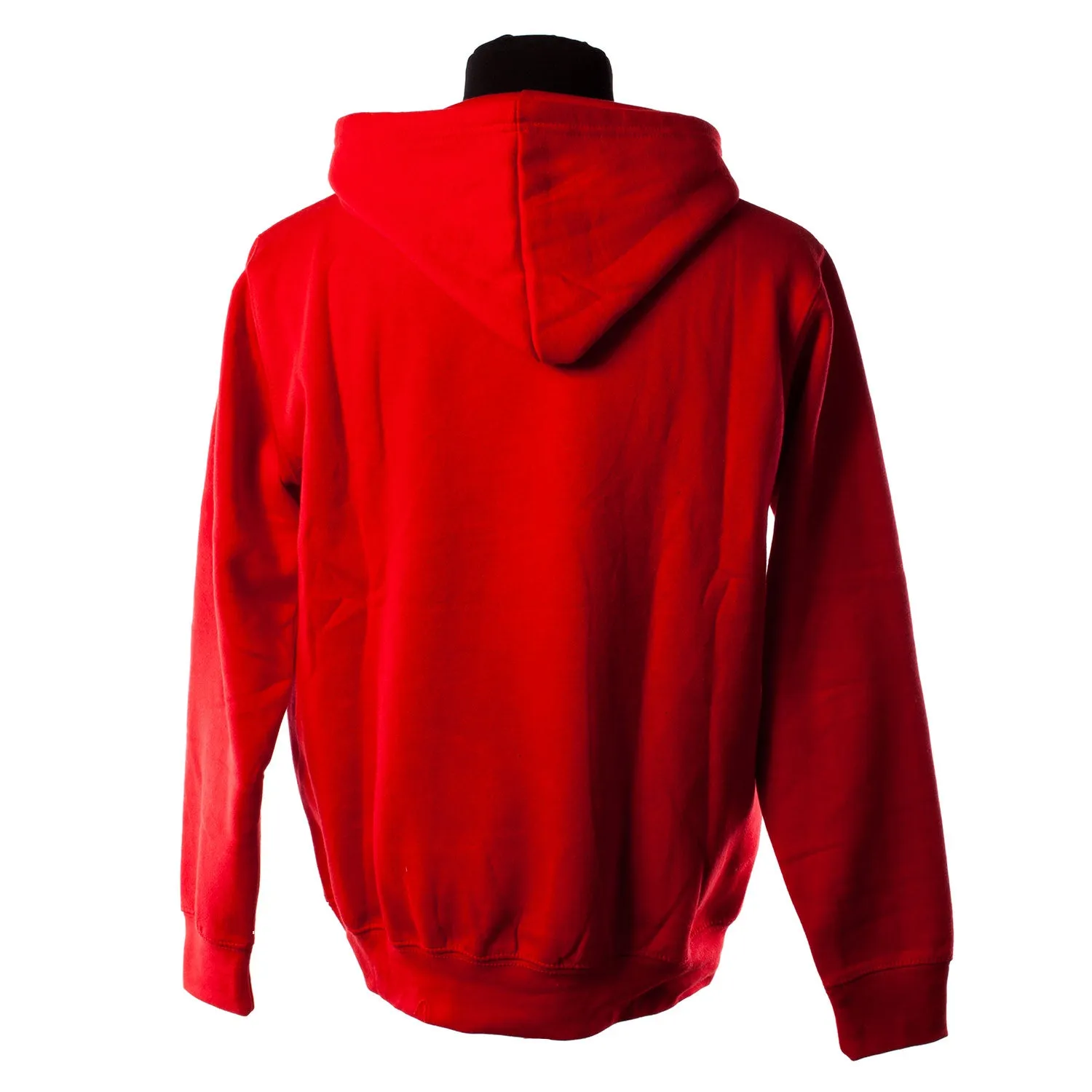 Scotland Harvard Print Hooded Top Red