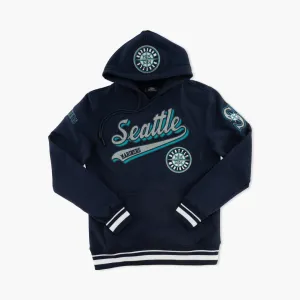 Seattle Mariners Script Tail Fleece Hoodie