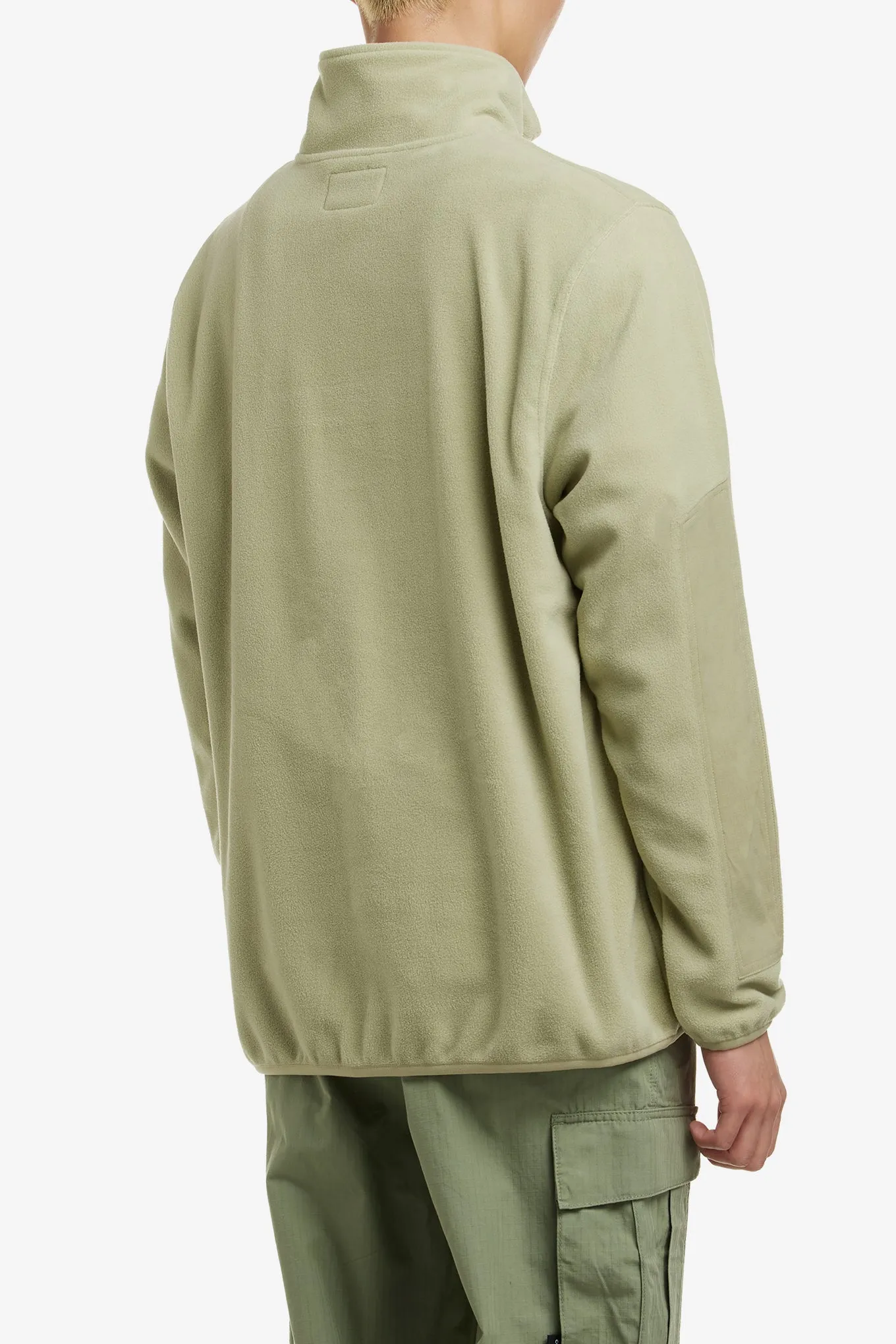SECTION ZIP NECK FLEECE